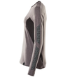 T-Shirt, Langarm, Damen / Gr. 3XLONE,  Dunkelanthrazit/Schwarz Produktbild Additional View 1 S