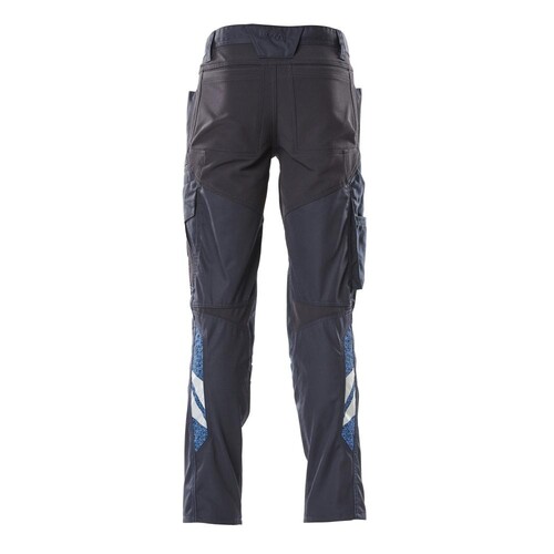 Hose mit Knietaschen, Stretch-Einsätze  / Gr. 82C42, Schwarzblau Produktbild Additional View 2 L