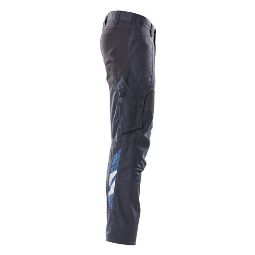 Hose mit Knietaschen, Stretch-Einsätze  / Gr. 82C42, Schwarzblau Produktbild Additional View 3 L