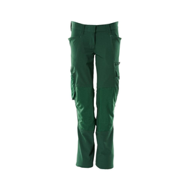 Hose, Damen, Pearl, Knietaschen,  Stretch / Gr. 82C42, Grün Produktbild