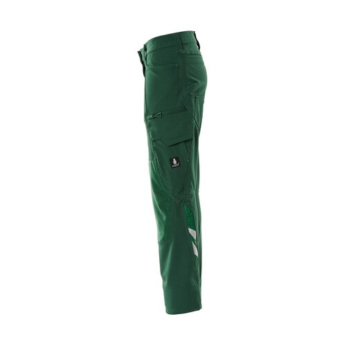 Hose, Damen, Pearl, Knietaschen,  Stretch / Gr. 82C42, Grün Produktbild Additional View 1 L