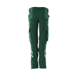 Hose, Damen, Pearl, Knietaschen,  Stretch / Gr. 82C42, Grün Produktbild Additional View 2 S