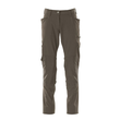 Hose, Damen, Pearl, Knietaschen,  Stretch / Gr. 76C36, Dunkelanthrazit Produktbild