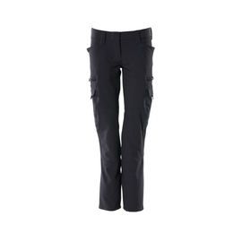 Hose, Damenpassform, Pearl, Stretch /  Gr. 82C42, Schwarzblau Produktbild