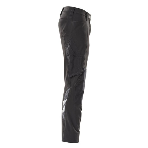 Hose, Damen, Pearl, Knietaschen,  Stretch / Gr. 82C52, Schwarz Produktbild Additional View 3 L