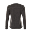 T-Shirt, Damen, mit COOLMAX®, Langarm /  Gr. XL ONE, Dunkelanthrazit   meliert/Schwarz Produktbild Additional View 2 S