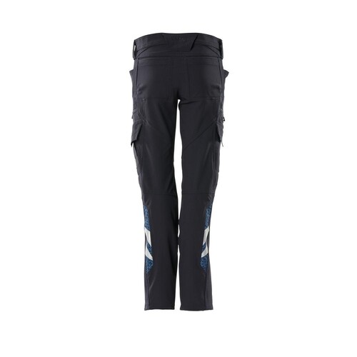 Hose, Damenpassform, Pearl, Stretch /  Gr. 76C52, Schwarzblau Produktbild Additional View 2 L