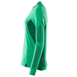 T-Shirt, Langarm, Damen / Gr. 4XLONE,  Grasgrün/Grün Produktbild Additional View 1 S