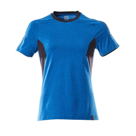 T-Shirt, Damen Damen T-shirt / Gr.  3XLONE, Azurblau/Schwarzblau Produktbild