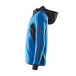 Sweatshirt mit Kapuze, moderne Passform  Sweatshirt mit Reißverschluss / Gr. XL  ONE, Azurblau/Schwarzblau Produktbild Additional View 1 S