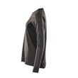 T-Shirt, Damen, mit COOLMAX®, Langarm /  Gr. L  ONE, Dunkelanthrazit   meliert/Schwarz Produktbild Additional View 1 S