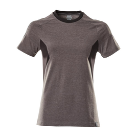 T-Shirt, Damen Damen T-shirt / Gr.  2XLONE, Dunkelanthrazit/Schwarz Produktbild
