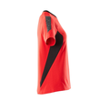 T-Shirt, Damen Damen T-shirt / Gr.  2XLONE, Verkehrsrot/Schwarz Produktbild Additional View 3 S