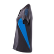 Polo-Shirt, Damen / Gr. 4XLONE,  Schwarzblau/Azurblau Produktbild Additional View 1 S