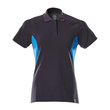 Polo-Shirt, Damen / Gr. XL ONE,  Schwarzblau/Azurblau Produktbild