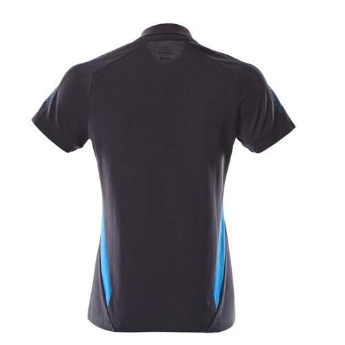 Polo-Shirt, Damen / Gr. M  ONE,  Schwarzblau/Azurblau Produktbild Additional View 2 L