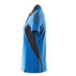 Polo-Shirt, Damen / Gr. M  ONE,  Azurblau/Schwarzblau Produktbild Additional View 1 S