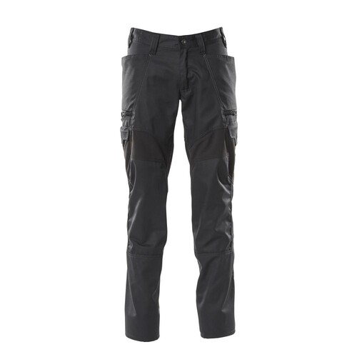 Hose, Schenkeltaschen, Stretch-Einsätze  / Gr. 76C46, Schwarz Produktbild