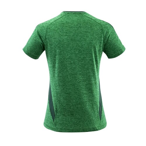 T-Shirt, Damen, mit COOLMAX® PRO / Gr.  M  ONE, Grasgrün  meliert/Grün Produktbild Additional View 2 L