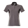 Polo-Shirt, Damen / Gr. M  ONE,  Dunkelanthrazit/Schwarz Produktbild