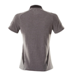 Polo-Shirt, Damen / Gr. L  ONE,  Dunkelanthrazit/Schwarz Produktbild Additional View 2 S