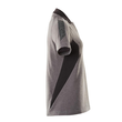 Polo-Shirt, Damen / Gr. L  ONE,  Dunkelanthrazit/Schwarz Produktbild Additional View 3 S