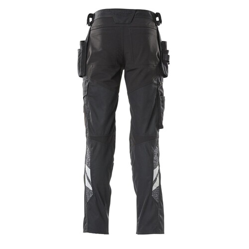 Hose mit Hängetaschen, Stretch-Einsätze  / Gr. 82C52, Schwarz Produktbild Additional View 2 L