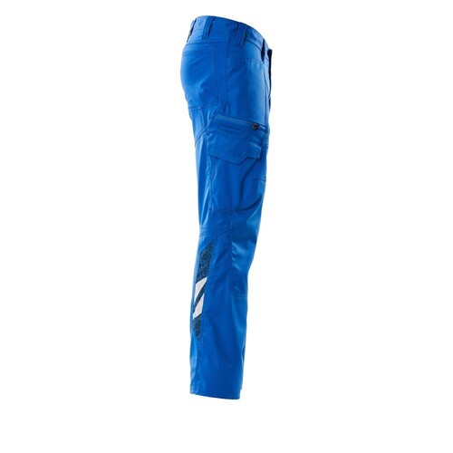 Hose, Schenkeltaschen, Stretch-Einsätze  / Gr. 90C56, Azurblau Produktbild Additional View 3 L