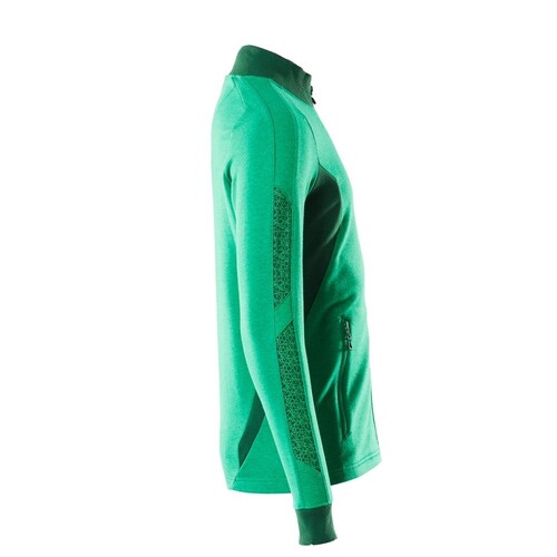 Sweatshirt mit Reißverschluss,modern  Fit / Gr. 3XLONE, Grasgrün/Grün Produktbild Additional View 3 L