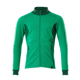 Sweatshirt mit Reißverschluss,modern  Fit / Gr. XL ONE, Grasgrün/Grün Produktbild