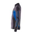 Sweatshirt mit Reißverschluss,modern  Fit / Gr. 4XLONE, Schwarzblau/Azurblau Produktbild Additional View 1 S