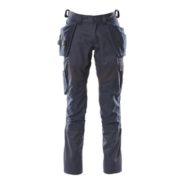 Hose mit Hängetaschen, Stretch-Einsätze  / Gr. 82C52, Schwarzblau Produktbild