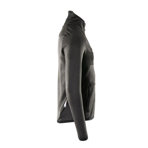 Mascot Fleecepullover Accelerate / Gr. 4XL / dunkelanthrazit-schwarz Produktbild Additional View 3 L
