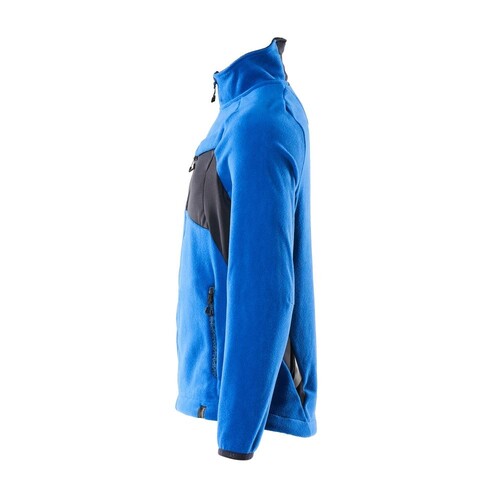 Fleecejacke mit Antipilling / Gr. L,  Azurblau/Schwarzblau Produktbild Additional View 1 L