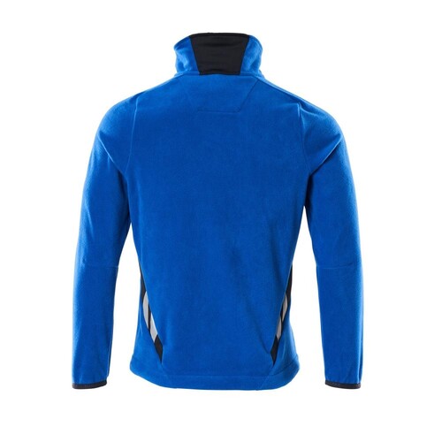 Fleecejacke mit Antipilling / Gr. L,  Azurblau/Schwarzblau Produktbild Additional View 2 L