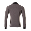 Sweatshirt mit Reißverschluss,modern  Fit / Gr. M  ONE,  Dunkelanthrazit/Schwarz Produktbild Additional View 2 S