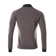 Sweatshirt mit Reißverschluss,modern  Fit / Gr. 2XLONE,  Dunkelanthrazit/Schwarz Produktbild Additional View 2 S