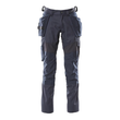 Hose mit Hängetaschen, Stretch-Einsätze  / Gr. 90C52, Schwarzblau Produktbild