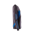 T-Shirt, Langarm, Modern Fit / Gr.  4XLONE, Schwarzblau/Azurblau Produktbild Additional View 3 S