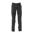 Hose, Schenkeltaschen, Stretch-Einsätze  / Gr. 82C52, Schwarz Produktbild