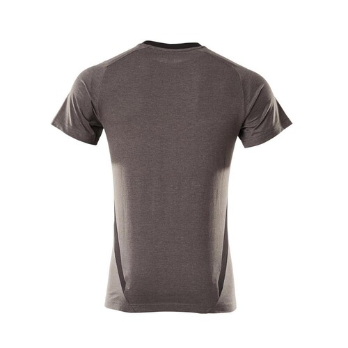 T-Shirt, moderne Passform / Gr. L  ONE,  Dunkelanthrazit/Schwarz Produktbild Additional View 2 L