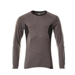 T-Shirt, Langarm, Modern Fit / Gr. S   ONE, Dunkelanthrazit/Schwarz Produktbild