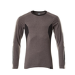 T-Shirt, Langarm, Modern Fit / Gr. M   ONE, Dunkelanthrazit/Schwarz Produktbild