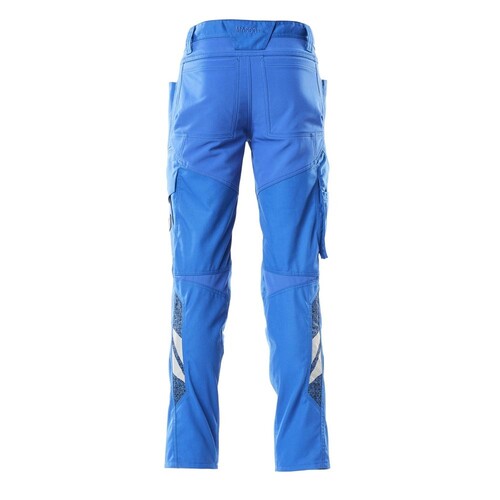 Hose mit Knietaschen, Stretch-Einsätze  / Gr. 76C46, Azurblau Produktbild Additional View 2 L