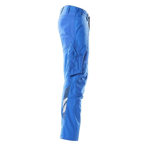 Hose mit Knietaschen, Stretch-Einsätze  / Gr. 76C46, Azurblau Produktbild Additional View 3 L