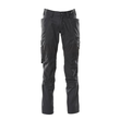 Hose mit Knietaschen, Stretch-Einsätze  / Gr. 90C62, Schwarz Produktbild