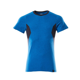 T-Shirt, moderne Passform / Gr. 2XLONE,  Azurblau/Schwarzblau Produktbild