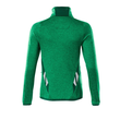 Fleecepullover mit Reißverschluss,  Damen Microfleecejacke / Gr. M,  Grasgrün/Grün Produktbild Additional View 2 S