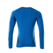 T-Shirt, Langarm, Modern Fit / Gr. XS  ONE, Azurblau/Schwarzblau Produktbild Additional View 2 S