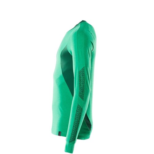 T-Shirt, Langarm, Modern Fit / Gr. XS  ONE, Grasgrün/Grün Produktbild Additional View 1 L